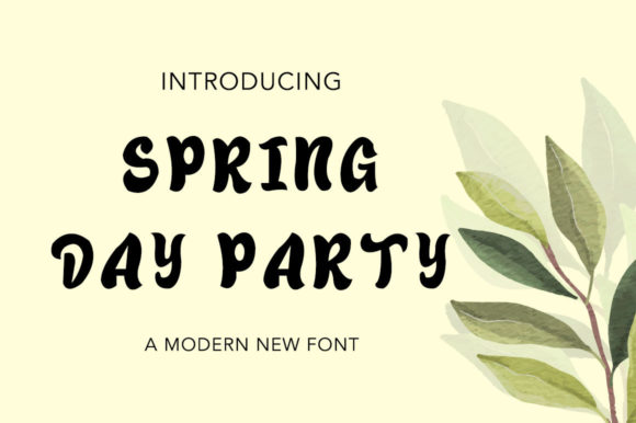 A Designer’s Review of the Spring Day Party Font