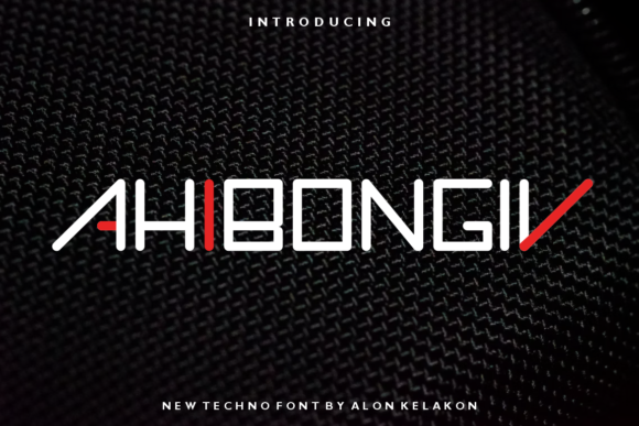 Ahibongiv: The Bold Display Font for Makers