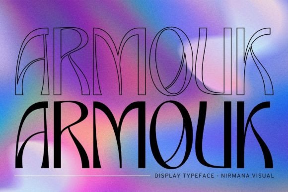 Armouk: A Modern Display Font for Editorial Grace