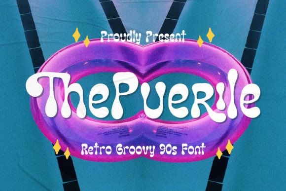 How The Puerile Font Brought a 90s Groove to a Modern Website