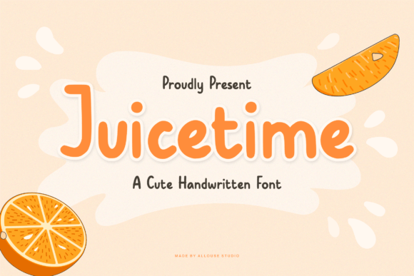 Juicetime: A Playful Display Font for Editorial Personality
