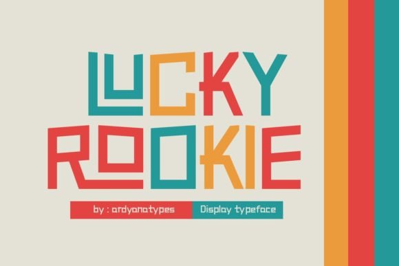 Lucky Rockie: A Bold Display Font That Elevates Your Online Presence