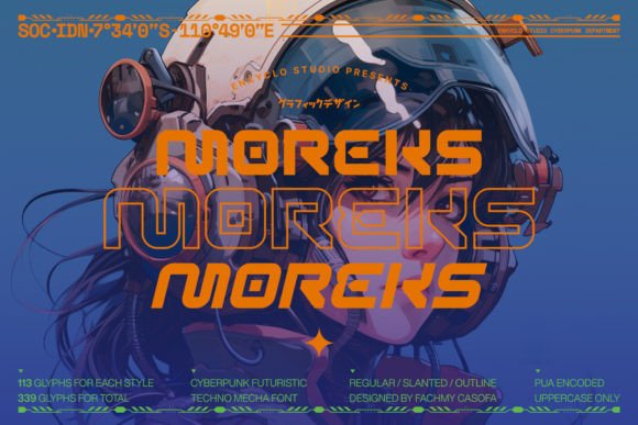 Moreks: A Display Font Built for Campaigns