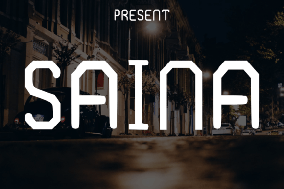 Saina: The Font That Turns Campaigns into Clear Statements