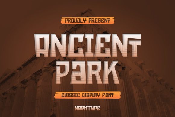 Testing Ancient Park: A Display Font with Digital Charm