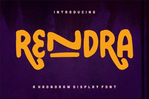 The Creative Charm of Rendra: A Calligraphy Font for Handmade Products