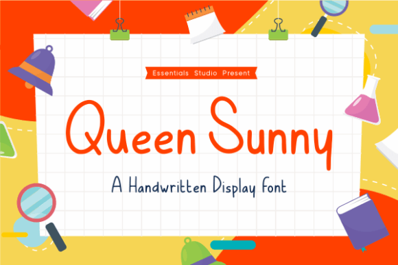 The Queen Sunny Font: A Maker's Favorite Tool