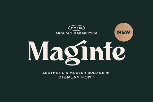 Using Maginte: A Modern Display Font for Bold Branding
