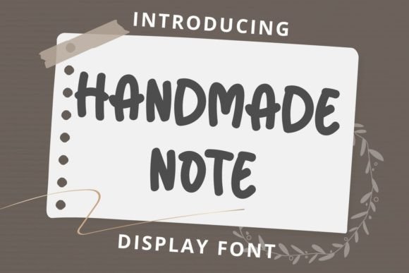 Why Handmade Note Font Is Your Secret Weapon for a Better Brand