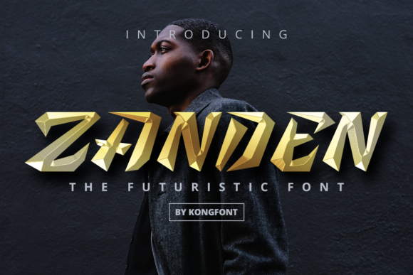 Zanden: A Modern Playful Font for Editorial Design